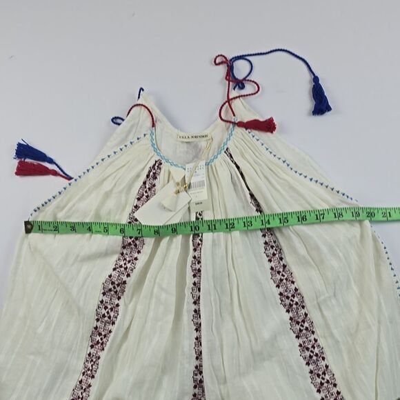 Ulla Johnson NWT Siran Dress White Midi Embroidered Boho Chic MSRP $495 sz 4 - S - Picture 9 of 14